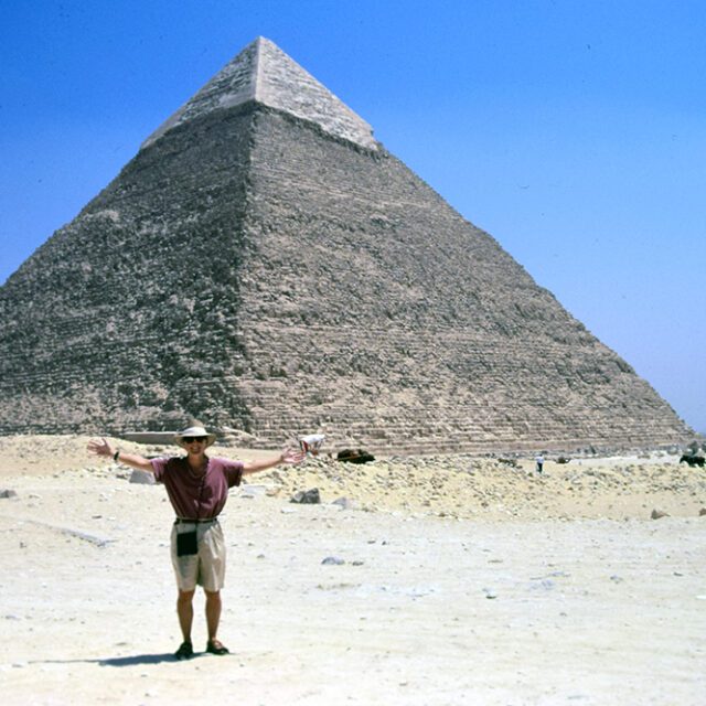 Dino Diane at the Pyramids