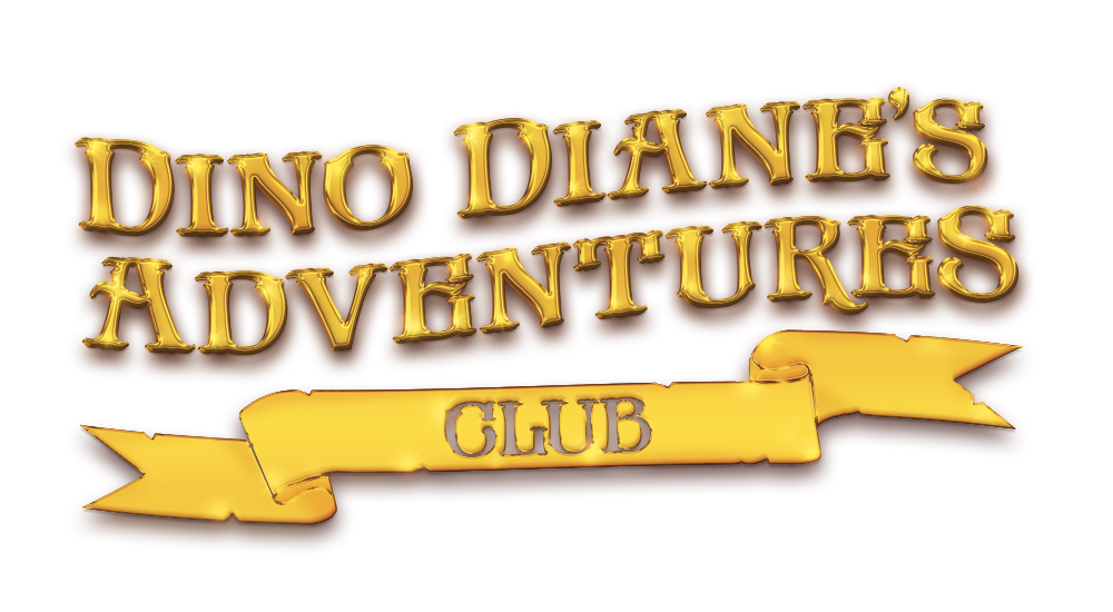 Dino Diane's Adventure Club Logo
